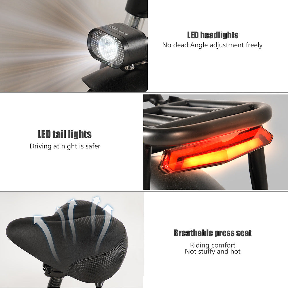 Trekbike Y20 Plus 20Ah Samsung Battery Support App|Step Through Fat Tire Ebike City Folding Electric Bike