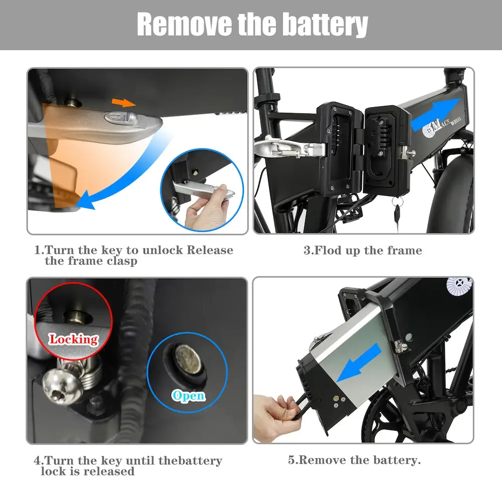 RX20/RX20 Max eBike Battery Removable Portable External Replacement Battery For Trekbike electric bikes 48V 20Ah 18Ah 15Ah 17A