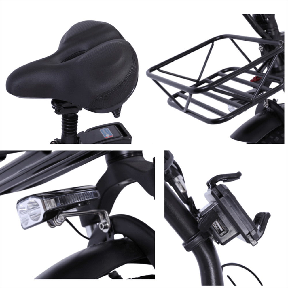 Trekbike GW20 Plus|Hydraulic Oil Brakes Fat Tire Electric Bike