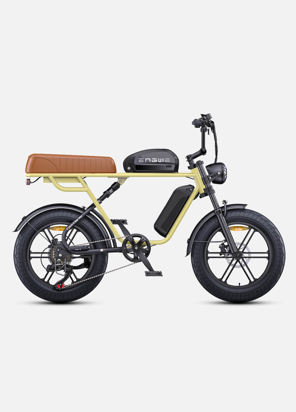 Trekbike Engwe M1 Two battery 2 seater electric bike for adults Moto style