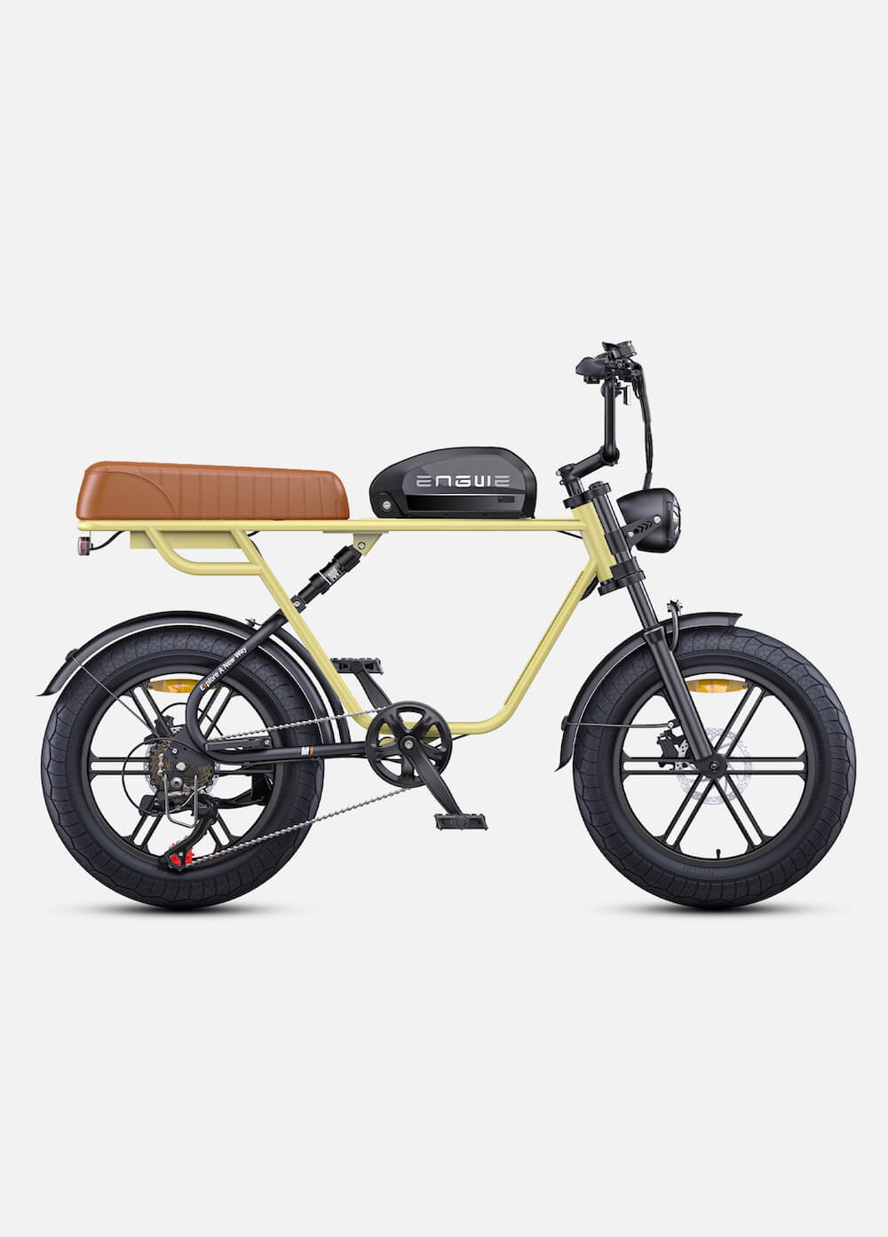 Trekbike Engwe M1 Two battery 2 seater electric bike for adults Moto style