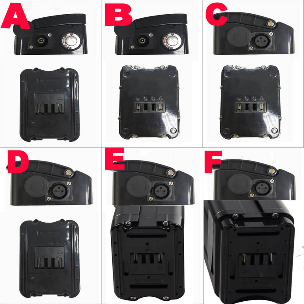 Y20 Plus Gw20 Pro KS26 T20 AC16 48V 18Ah 17A 20Ah 24Ah Removable Portable External Replacement Battery For Cmacewheel electric bikes
