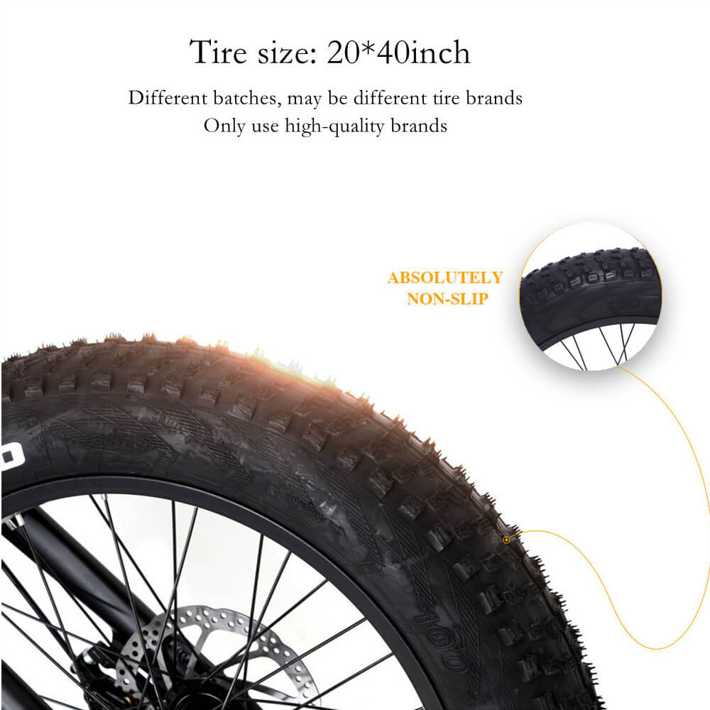 Trekbike GW20 Plus|Hydraulic Oil Brakes Fat Tire Electric Bike