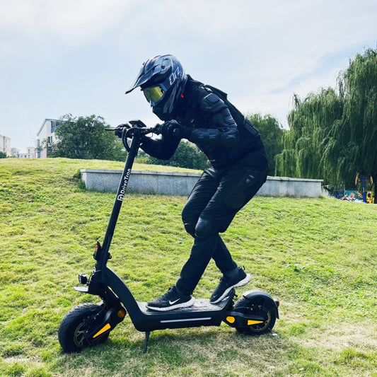 DriveTron DT06 Foldable Dual Motor Electric Scooter 11inch Tall 23Ah 1200W*2 70KM/H