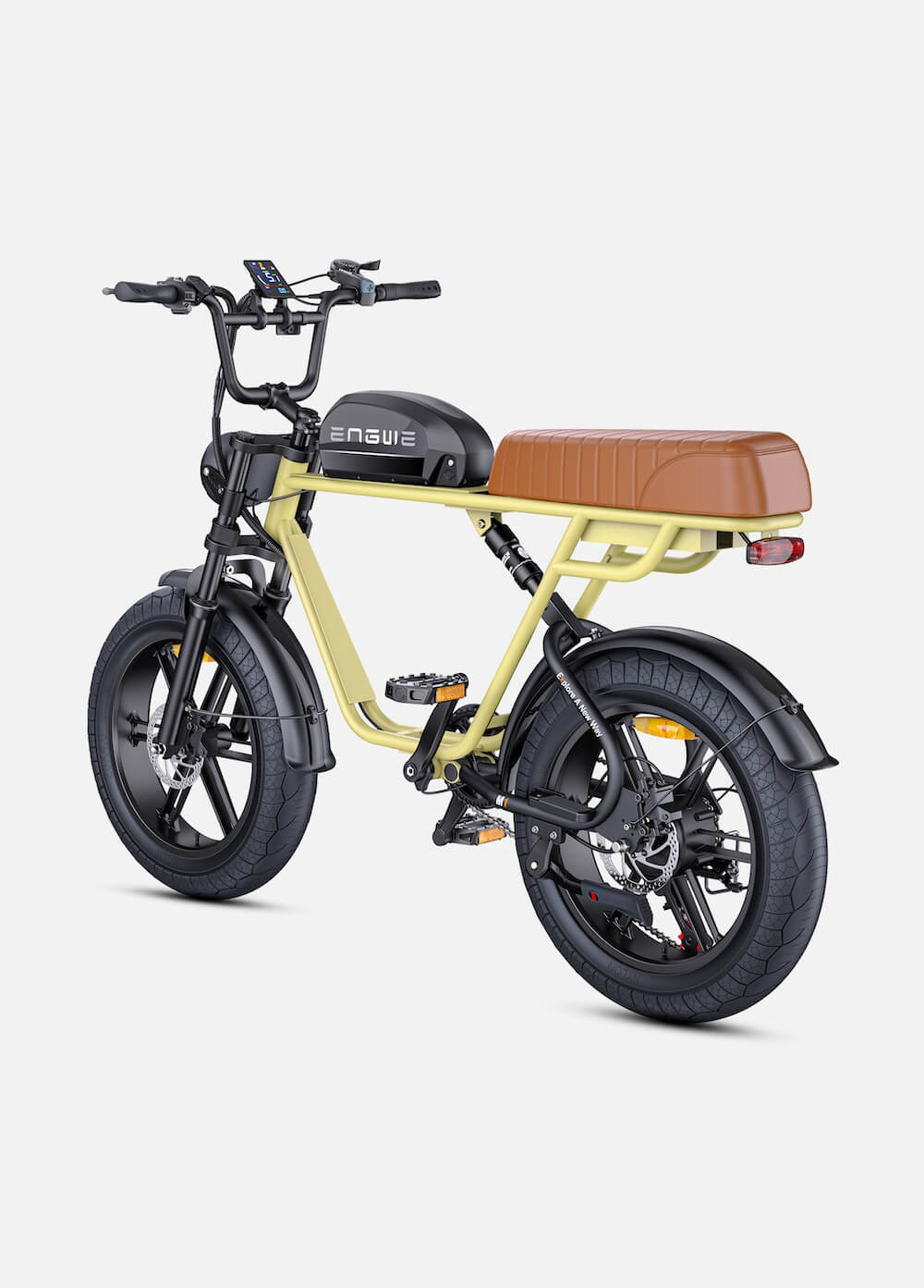 Trekbike Engwe M1 Two battery 2 seater electric bike for adults Moto style