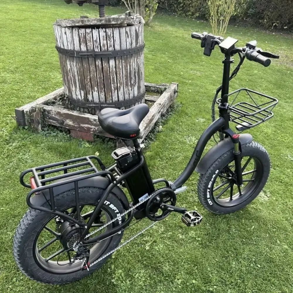 Trekbike Y20 Plus 20Ah Samsung Battery Support App|Step Through Fat Tire Ebike City Folding Electric Bike