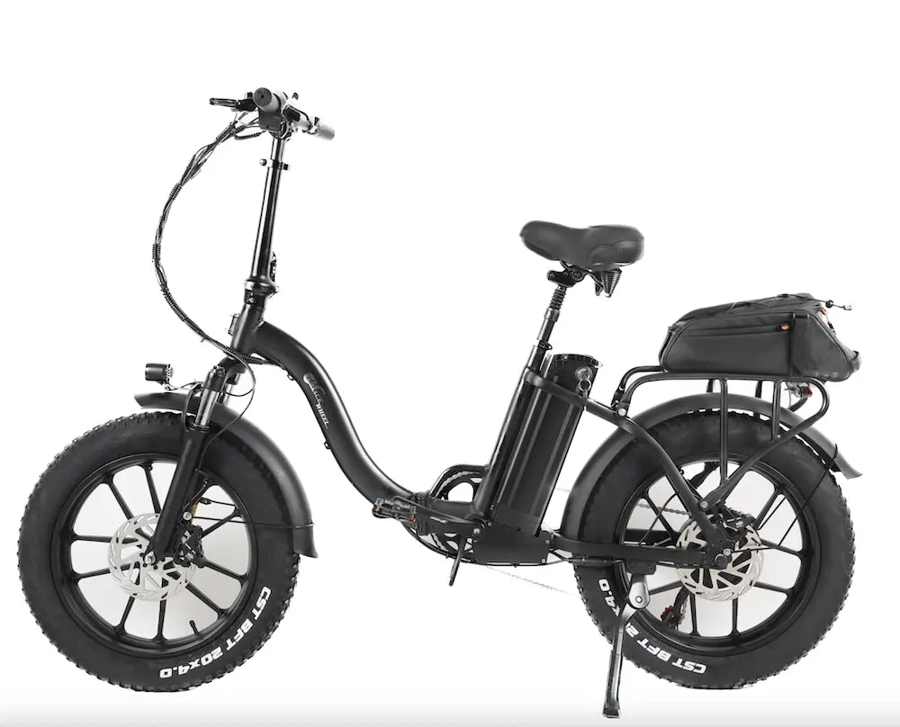 Trekbike Y20 Plus 20Ah Samsung Battery Support App|Step Through Fat Tire Ebike City Folding Electric Bike