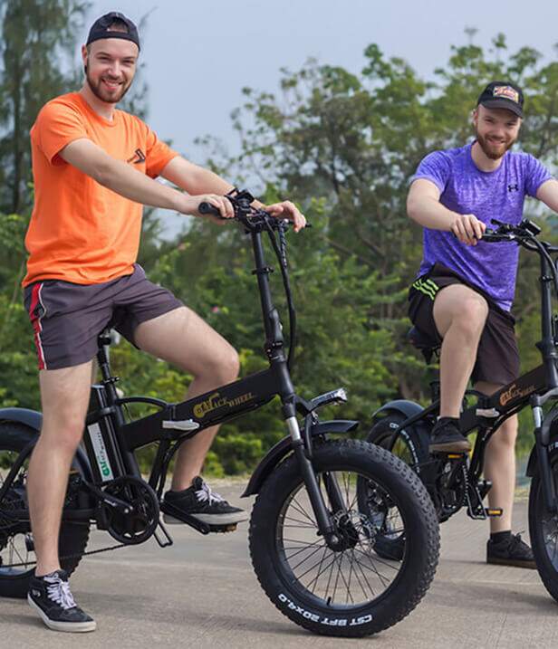 Trekbike GW20 Plus|Hydraulic Oil Brakes Fat Tire Electric Bike