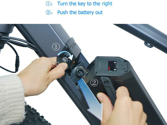 TP26 TP26Mini F26 eBike Battery Removable Portable External Replacement Battery For Trekbike electric bikes 48V 20Ah Samsung 17Ah 17.5A