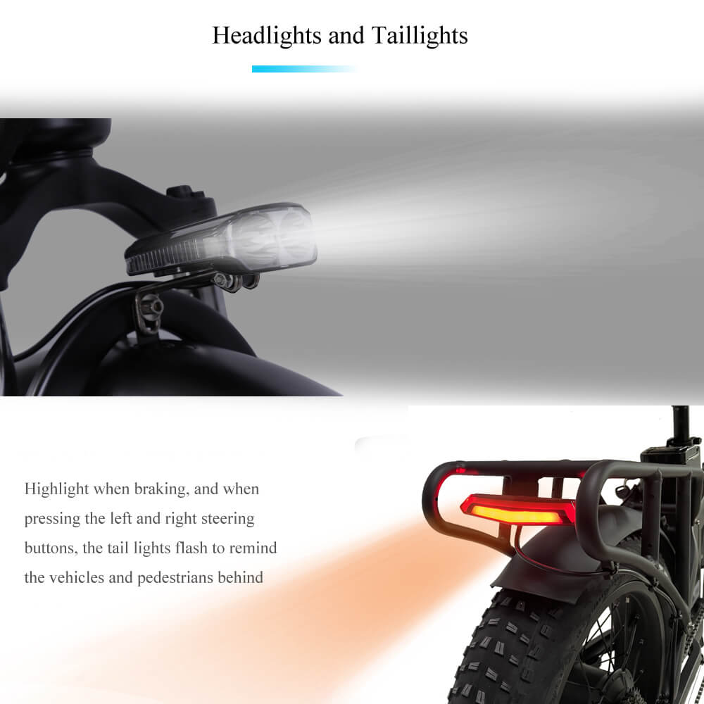 Trekbike GW20 Plus|Hydraulic Oil Brakes Fat Tire Electric Bike